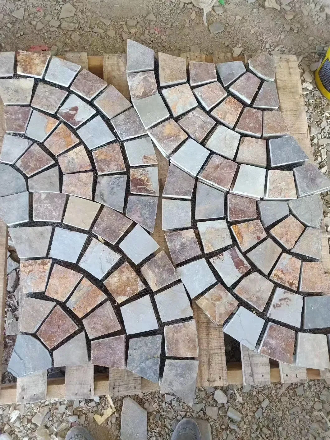 Multicolor Culture Stone Natural Slate Wall Cladding